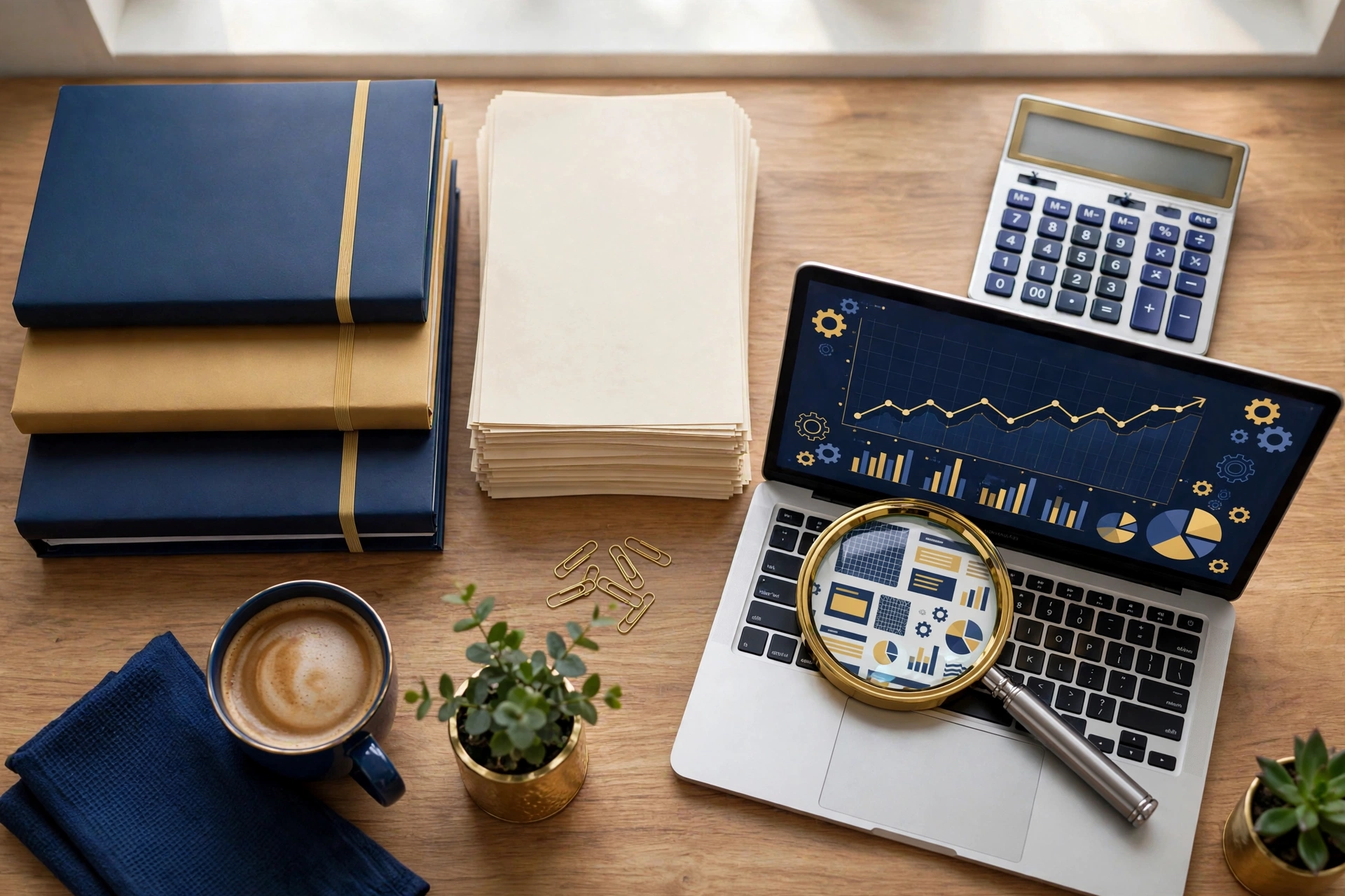 Search engine optimization analytics with a rising trend